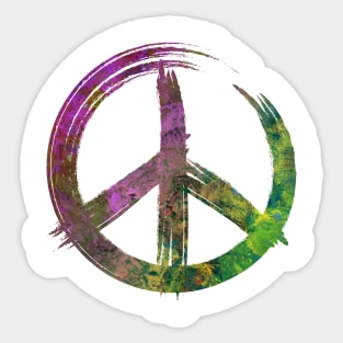 peace symbol 03 Sticker